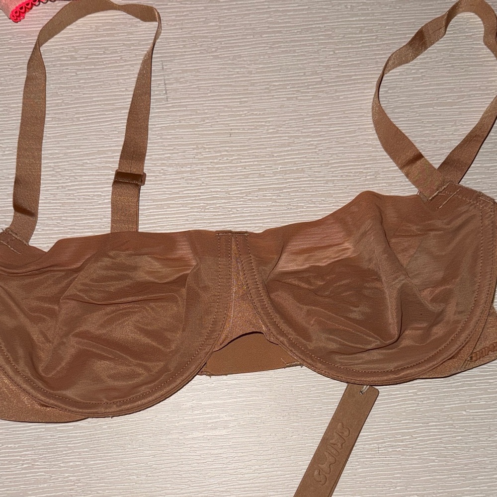 SKIMS Brown Underwire Bra